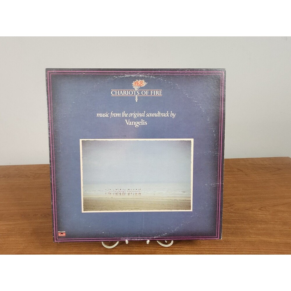 Vintage 1981 Vangelis Chariots Of Fire Vinyl Record Album Original Sound Track